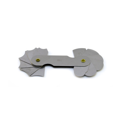 Набор шаблонов радиусных №2 (R 8-25мм) ИЗМЕРОН