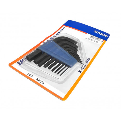 Набор ключей шестигранных 1.5-10( 9шт) SIT