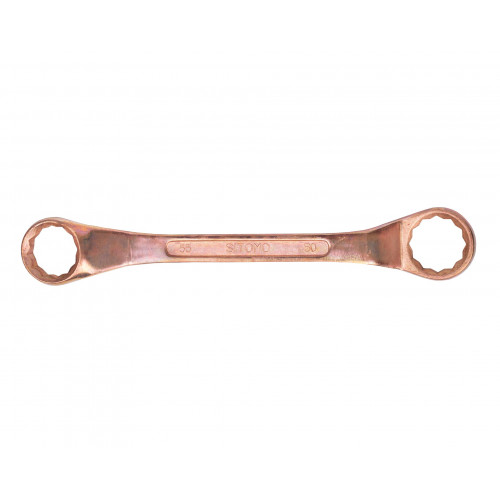 Ключ накидной двусторонний 50x55 омедненный SIT