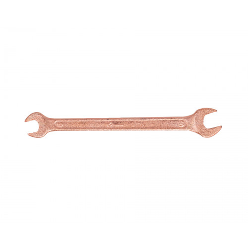 Ключ гаечный рожковый двусторонний   8x10 омедненный