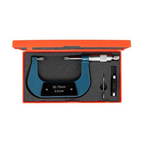 Микрометр трубный МК-НП- 75 0,01 с 2-мя ножевидными пяткaми SHAN