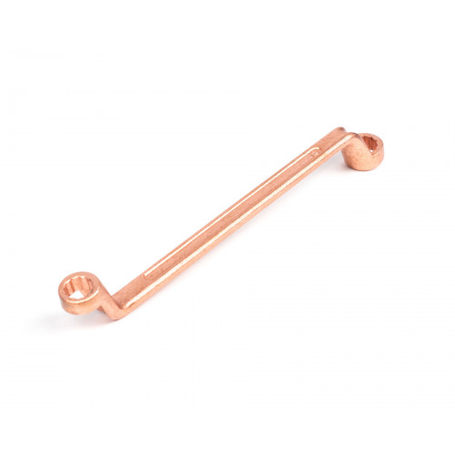 Ключ накидной двусторонний 10x12 омедненный