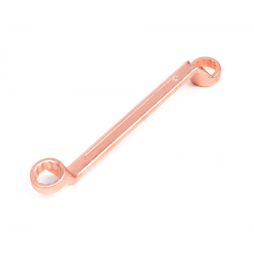 Ключ накидной двусторонний 24x27 омедненный