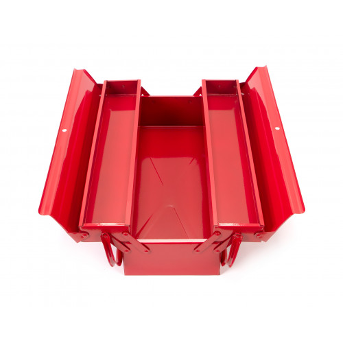 Ящик для инструмента 420х200х150 металлический 3-х секционный SITOMO