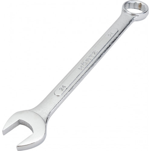 Ключ гаечныйкомб. 24х24 хромированный HOR*