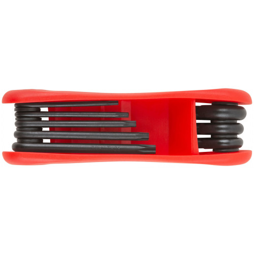 Ключи TORX 8 шт. CrV Т9-Т40 складные, пластиковый держатель