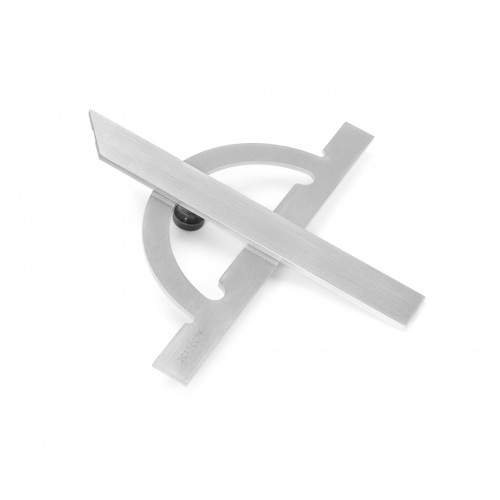 Угломер нониусный 10-170° (100x150мм 1°) регулир.рейка