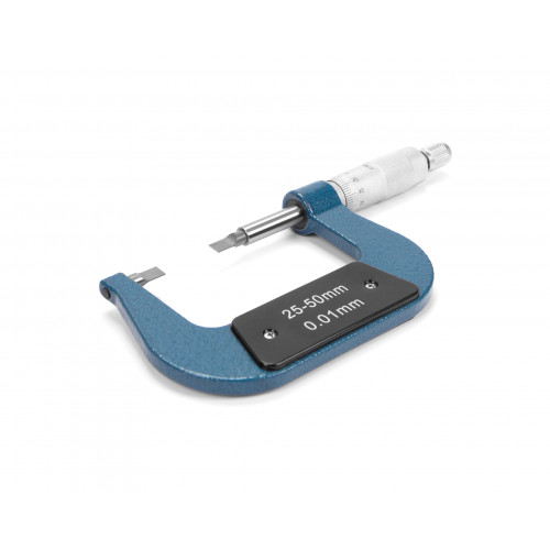Микрометр трубный МК-НП- 50 0,01 с 2-мя ножевидными пятками SHAN
