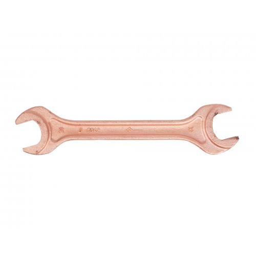 Ключ гаечный рожковый двусторонний  30x32 омедненный