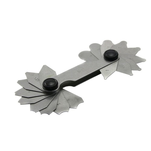 Набор шаблонов радиусных №1 (R 1-6мм) МИК