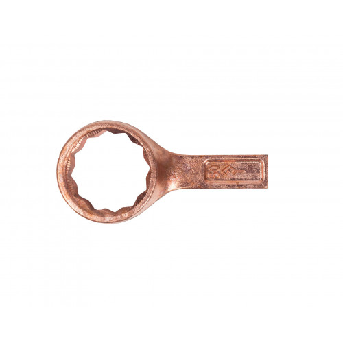 Ключ накидной односторонний  50 омедненный