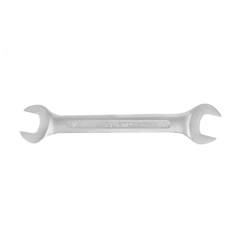 Ключ гаечный рожковый двусторонний  18x19 Satin Finish HOR