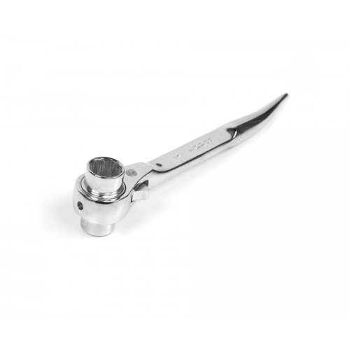 Ключ торцевой трещоточный укороченный 12х14 хром HOR