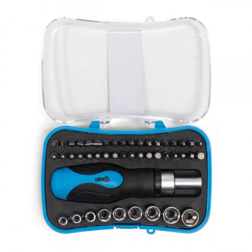 Набор отвертка с битами НБ-46 серия МАСТЕР (КВТ)