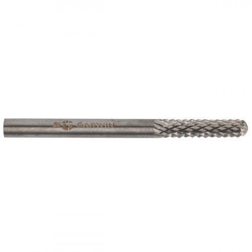 GARWIN INDUSTRIAL 900567-3*14*38 Борфреза цилиндрическая с закругленным концом 3x14x38 мм, VHM, DM, форма C (серия 900567)