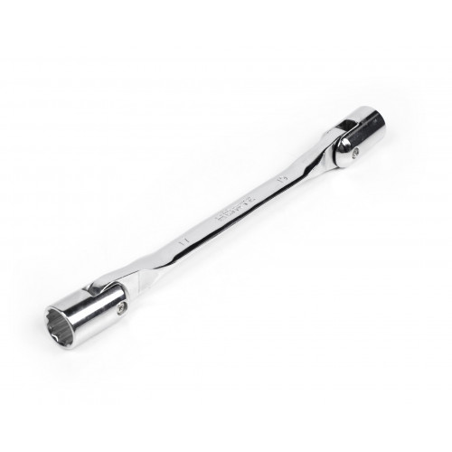 Ключ торцевой шарнирный 17х19 хромированный HOR