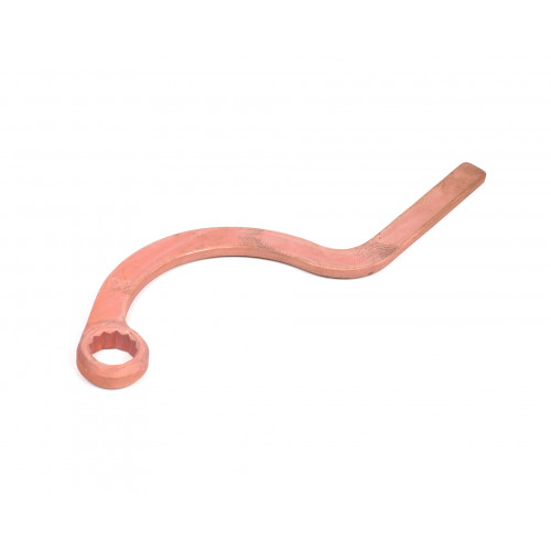 Ключ накидной серповидный 24 омедненный