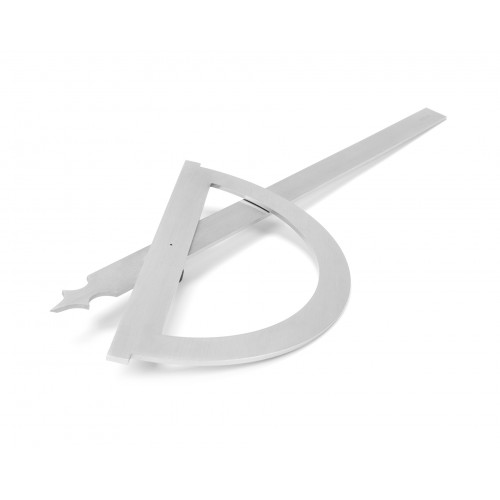 Угломер нониусный 0-180° (300х500мм, 1°) транспортир