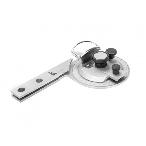 Угломер с нониусом 0-360 5 КЛБ 300мм с луп