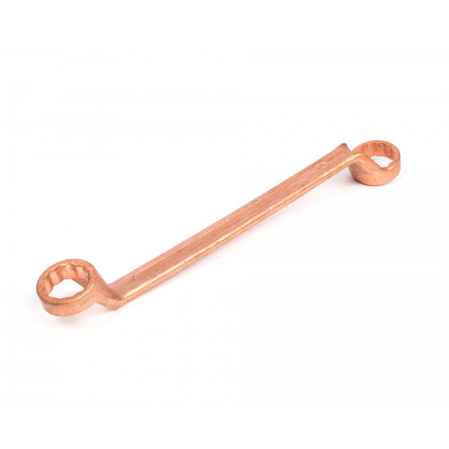 Ключ накидной двусторонний 30x32 омедненный