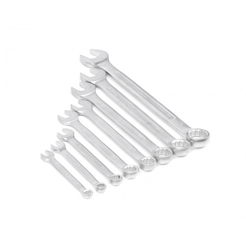 Набор ключей комбиниров.  8шт. (7-22) в клипсе HOR