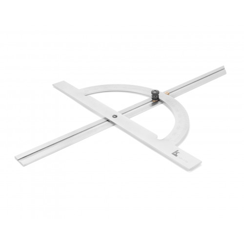 Угломер нониусный 10-170° (300x600мм 1°) регулир.рейка