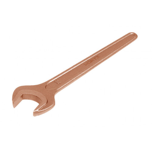 Ключ гаечный одност.  24 длинная ручка омедненный HOR*