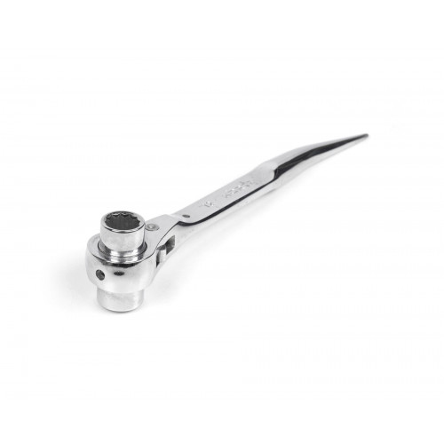 Ключ торцевой трещоточный укороченный 12х14 хром HOR