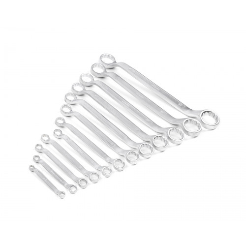 Набор ключей накидн.двуст.12шт. (6-32) хром.HOR