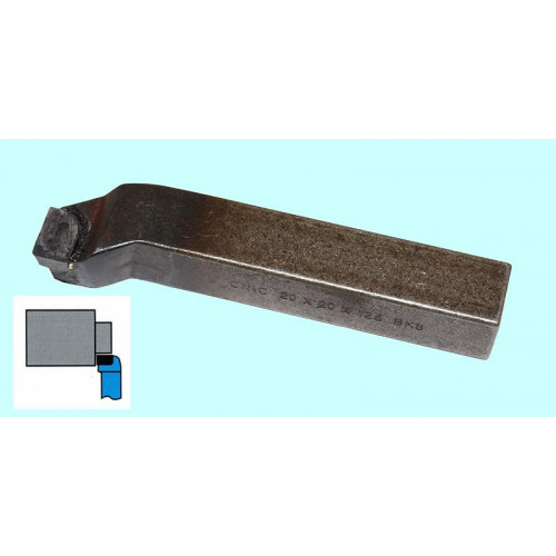 Резец Подрезной отогнутый 25х25х140 Т5К10 DIN 4977 