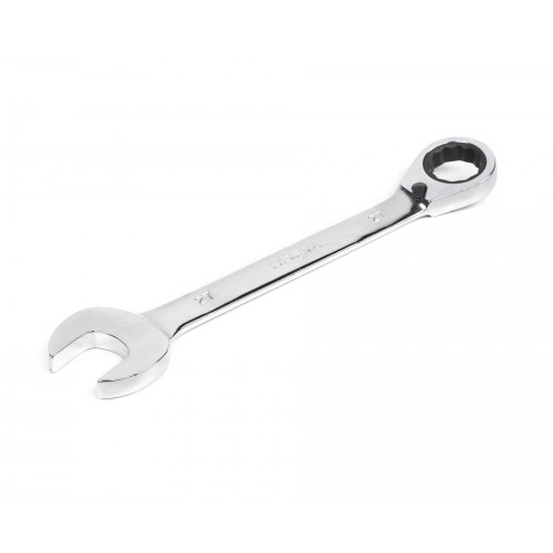 Ключ комбинированный трещоточный реверсивный 27х27 хромированный HOR