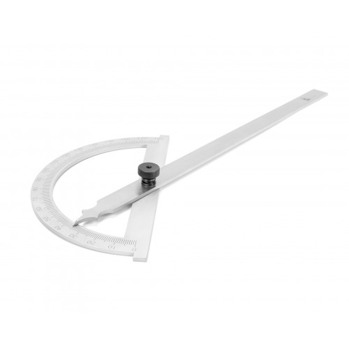 Угломер нониусный 0-180° (200х300мм, 1°) транспортир