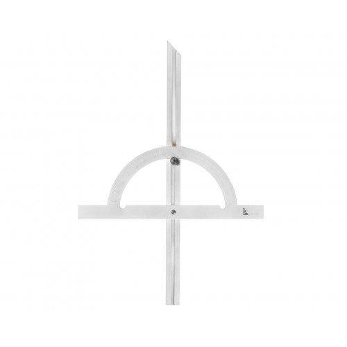 Угломер нониусный 10-170° (300x600мм 1°) регулир.рейка