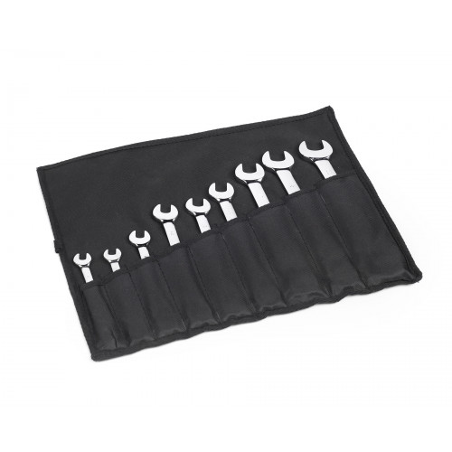 Набор ключей комб.трещот.  9шт. (8-22) брез.сум.HOR