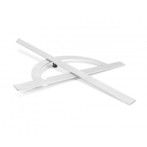 Угломер нониусный 10-170° (300x600мм 1°) регулир.рейка