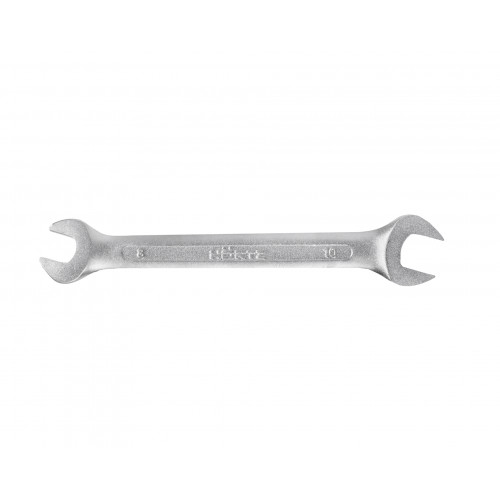 Ключ гаечный рожковый двусторонний   8x10 хромированный HOR