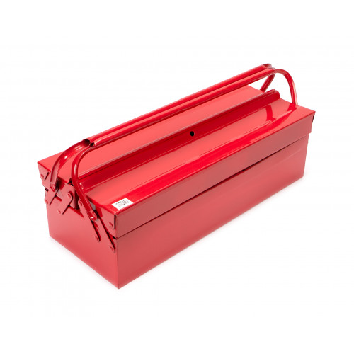 Ящик для инструмента 420х200х150 металлический 3-х секционный SITOMO