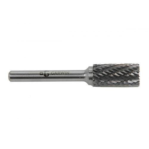 GARWIN INDUSTRIAL 900525-12*25*69 Борфреза цилиндрическая с торцевыми зубьями 12x25x69 мм, VHM, DC, форма B (серия 900525)