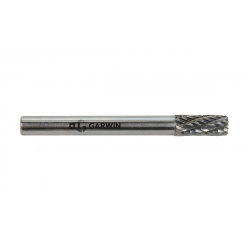GARWIN INDUSTRIAL 900525-6*16*60 Борфреза цилиндрическая с торцевыми зубьями 6x16x60 мм, VHM, DC, форма B (серия 900525)