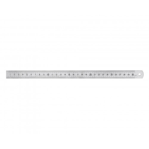 Линейка измерительная  300мм металлическая КИЗ