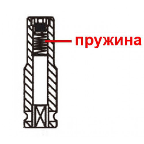 Licota AG3013 Головка торцевая ударная с магнитом 3/8