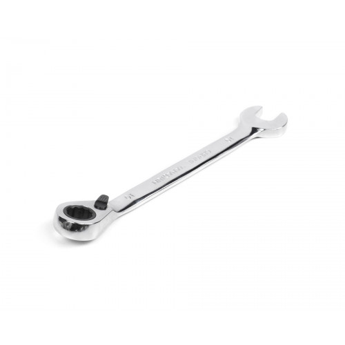 Ключ комбинированный трещоточный реверсивный 10х10 хромированный HOR