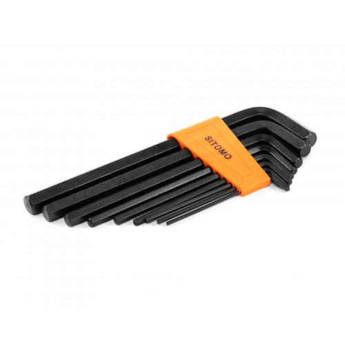 Набор ключей шестигранных 2-12 (9шт) SIT