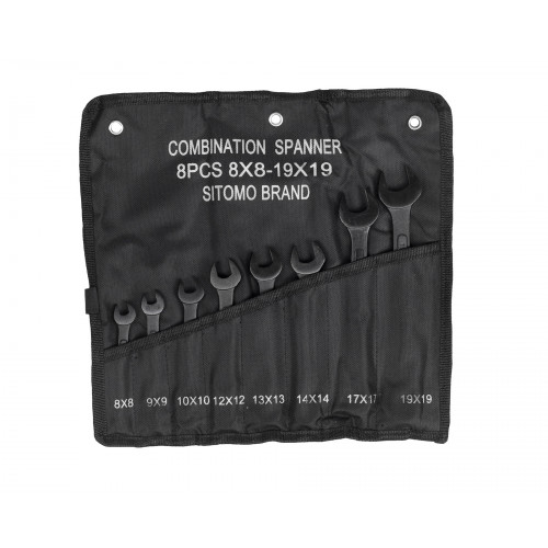 Набор ключей комбиниров.  8шт. (8-19) SIT