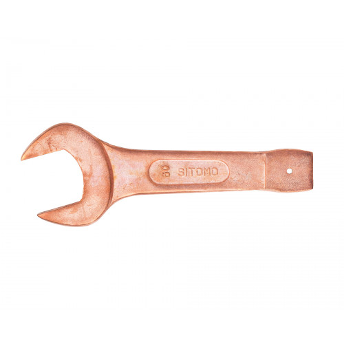 Ключ гаечный рожковый ударный  60 омедненный SIT