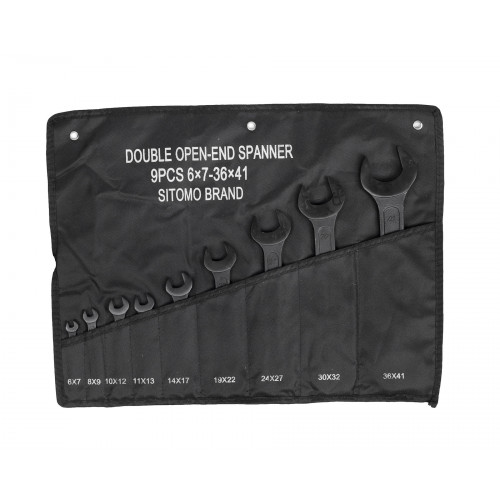 Набор ключей гаеч.двуст. 9шт. (6-41) SIT