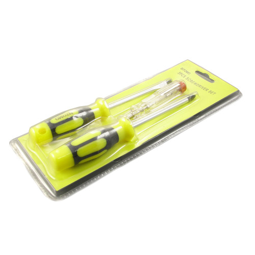 Набор отверток 3шт. (2шл.,1кр.) SIT