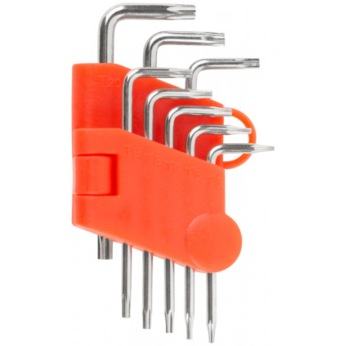 Ключи TORX CrV 8 шт. Т5-Т20, в пластиковом держателе