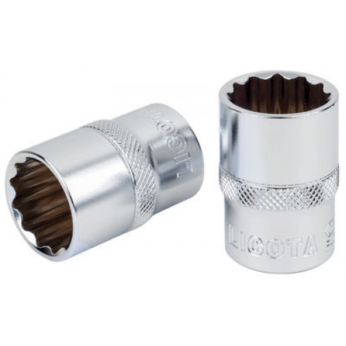 Licota F4016L Головка торцевая глубокая 12гр. 1/2