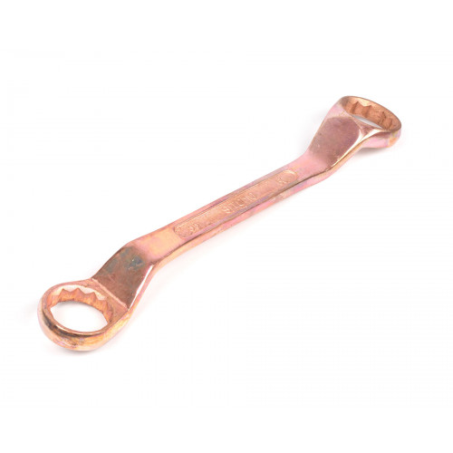 Ключ накидной двусторонний 55x60 омедненный SIT